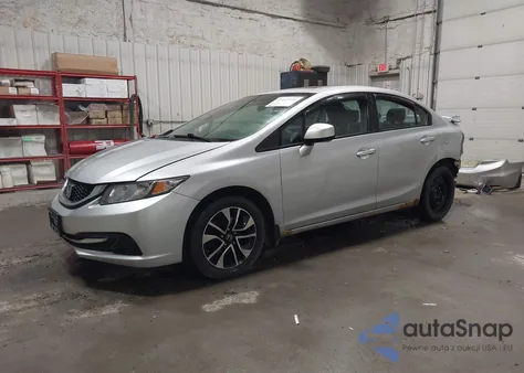 2013 Honda Civic Ex from USA, damaged, VIN 19XFB2F81DE283647
